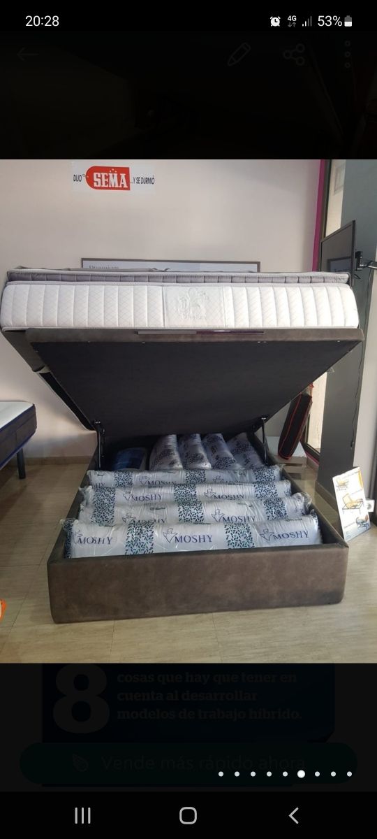 LIQUIDACION DE CANAPES ABATIBLES