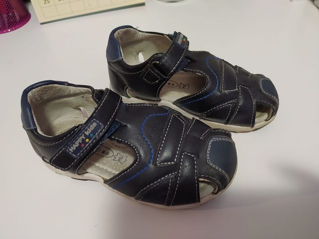 Sandalias, chanclas, zapatos, niño, número 25
