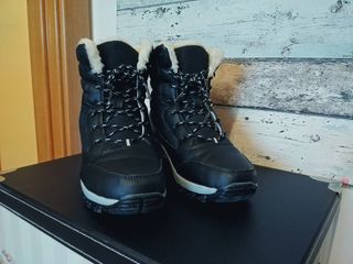 Botas De Montaña Negras De Borreguito Nanette De Cuero Negro Mujer |  Diseñadores Grenson * Kedimamasifiyati