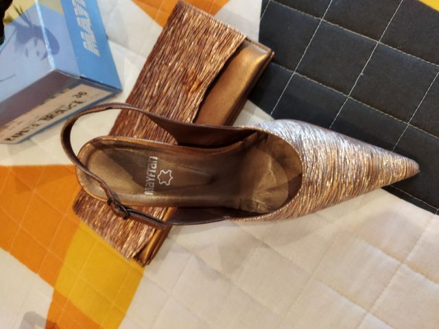 zapatos y cartera vestir