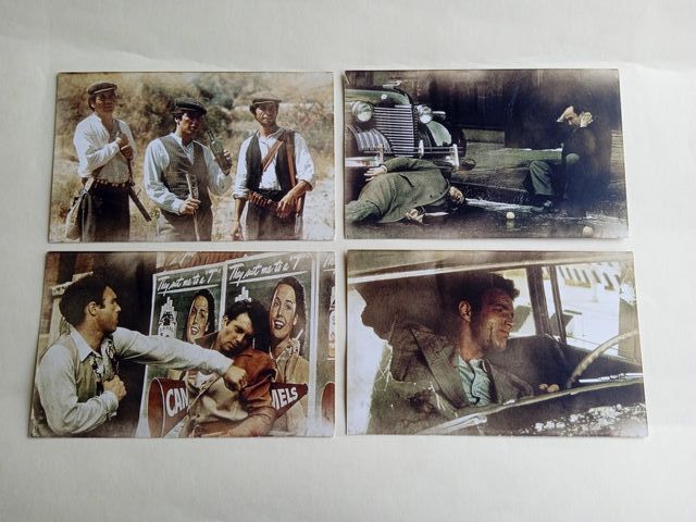 8 POSTALES (E.ESPECIAL) EL PADRINO Y PULP FICTION