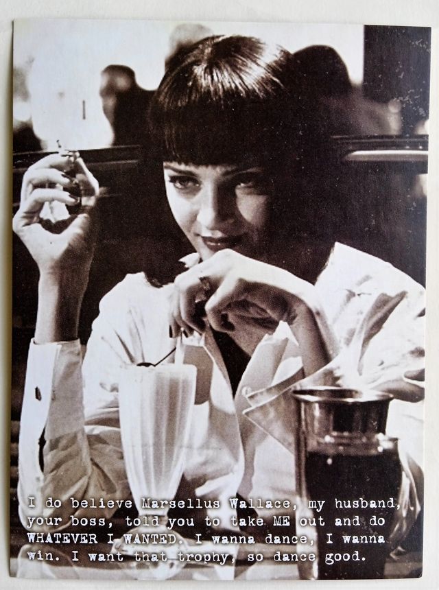 8 POSTALES (E.ESPECIAL) EL PADRINO Y PULP FICTION