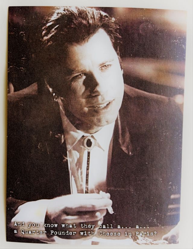 8 POSTALES (E.ESPECIAL) EL PADRINO Y PULP FICTION