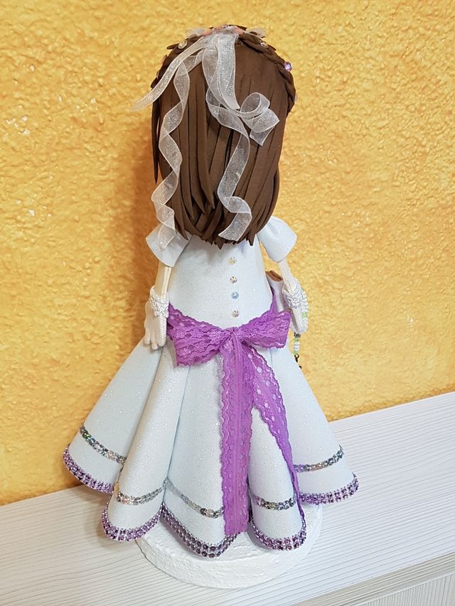 Fofuchas de comunión niña