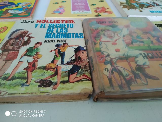 Lote de 6 libros cuentos infantiles antiguos
