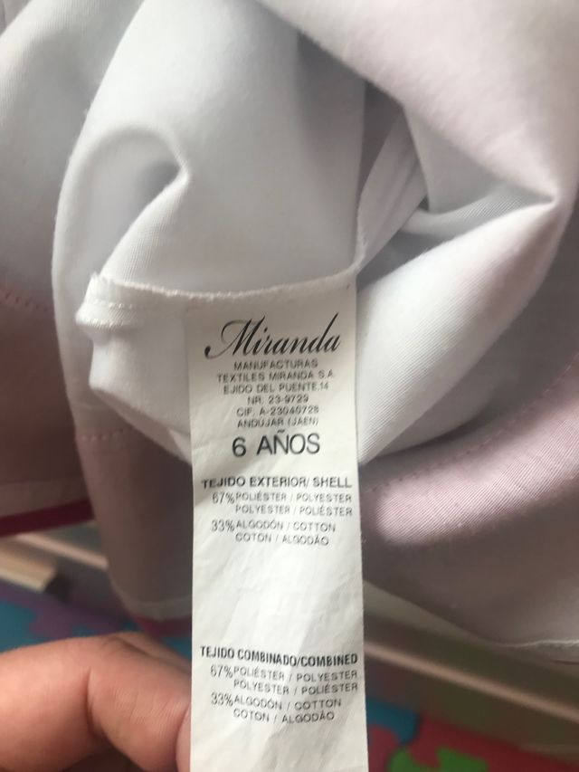 Vestido niña. Marca Miranda