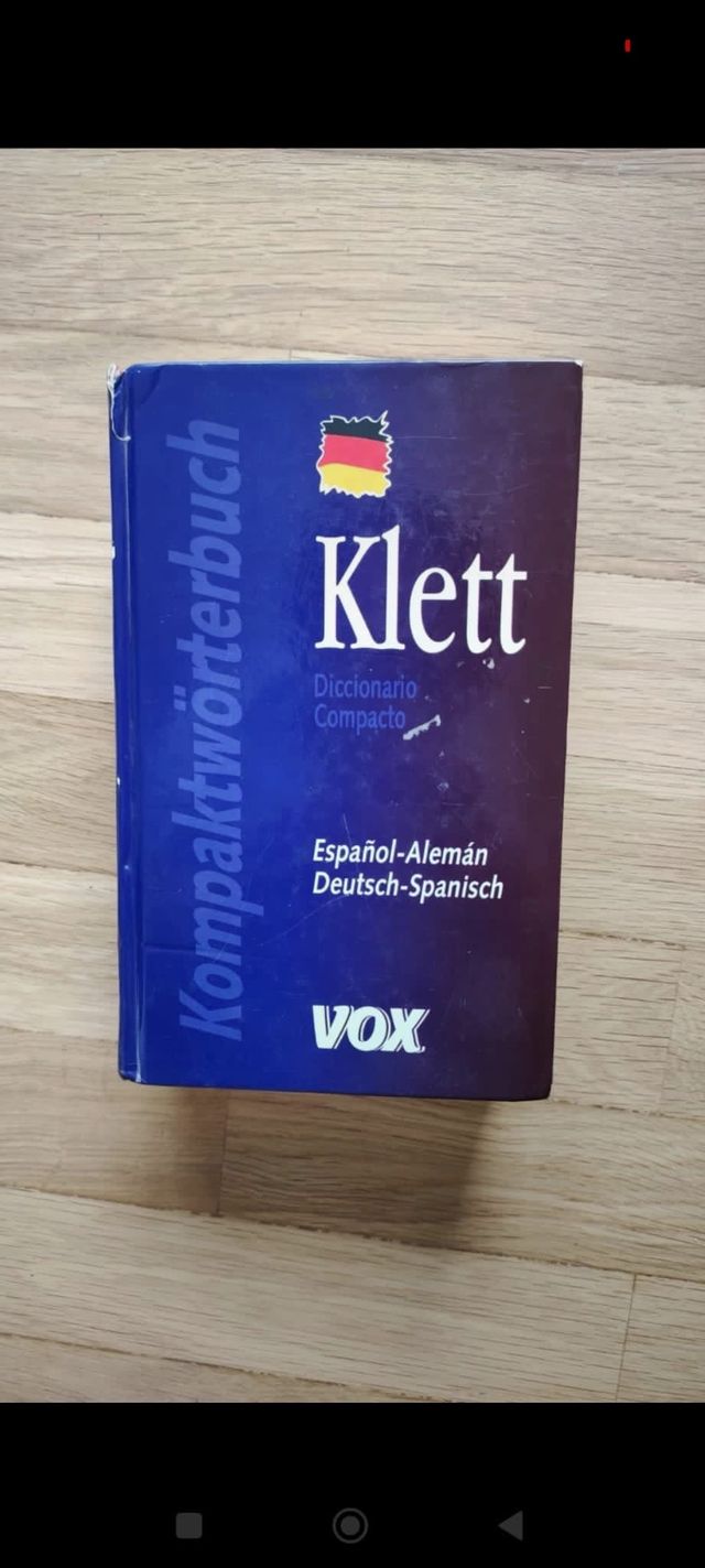 Diccionario alemán-español de Klett de Vox