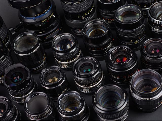 Alquiler set lentes nikkor ai & mamiya 645 cinemod