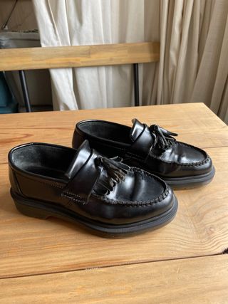 Mocasines mujer negros. Dr.Martens de segunda mano por 55 EUR en Madrid en  WALLAPOP
