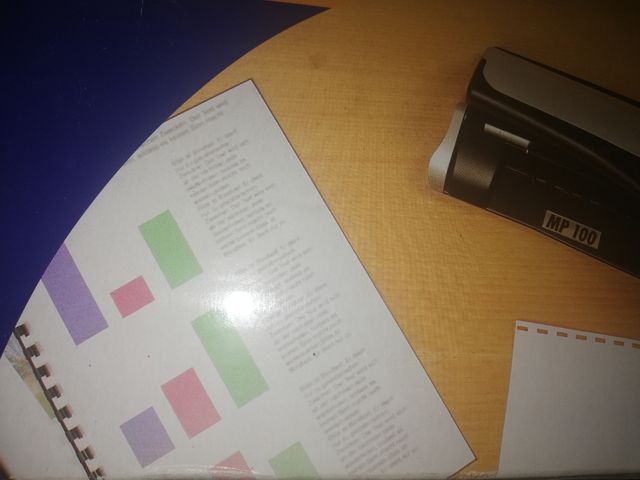 ENCUADERNADORA  PUNZONADORA