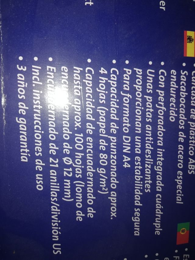 ENCUADERNADORA  PUNZONADORA