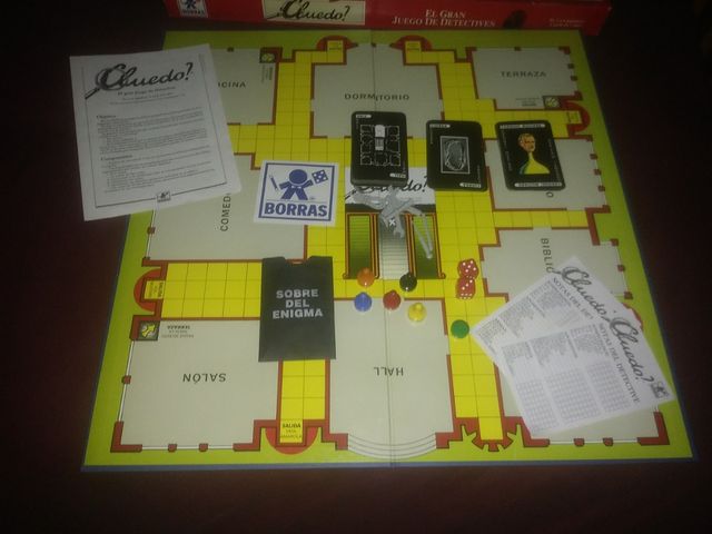 CLUEDO? EL GRAN JUEGO DE LOS DETECTIVES. BORRÁS