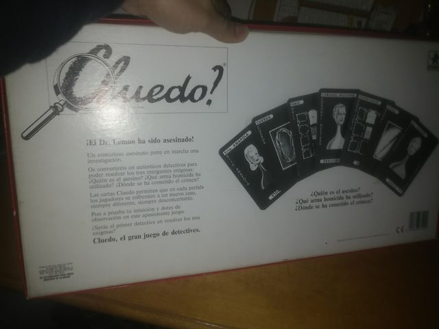 CLUEDO? EL GRAN JUEGO DE LOS DETECTIVES. BORRÁS