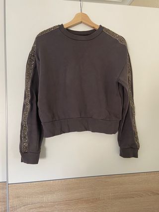 Sudadera brillos Zara de segunda mano por 5 EUR en Sevilla en WALLAPOP