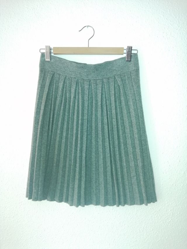 Falda plisada