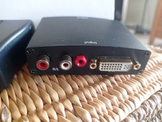 Convertidor DVI +Audio a HDMI