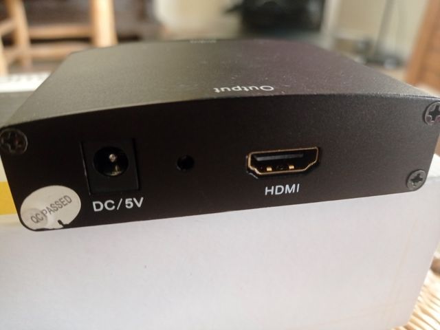 Convertidor DVI +Audio a HDMI