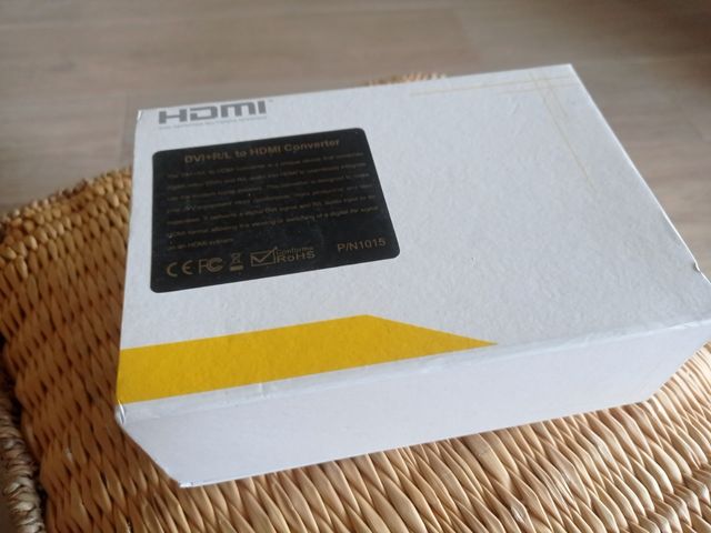 Convertidor DVI +Audio a HDMI