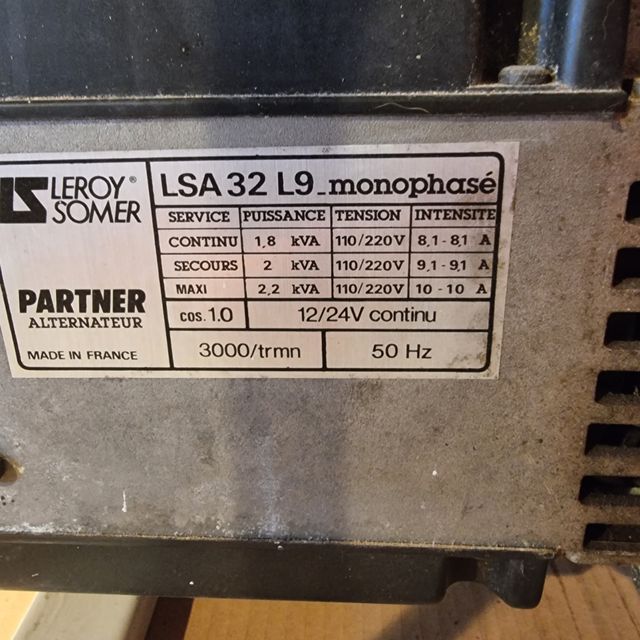 grupo de luz 3000/trmn 50hz