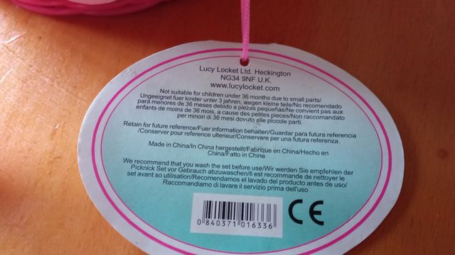 cesta de te. marca Lucy locker.