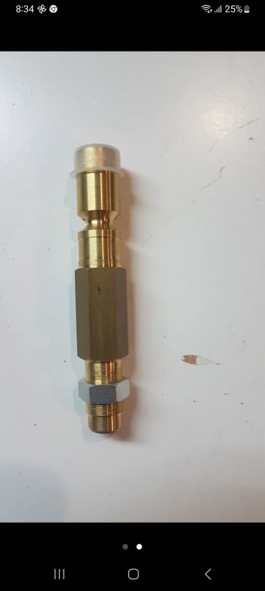 Portaboquillas quemador.