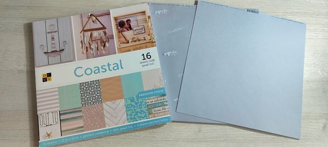 Papeles scrapbooking Coastal DCWV