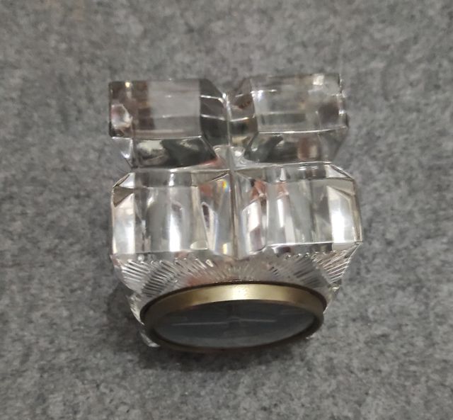 Reloj antiguo cristal año 1960