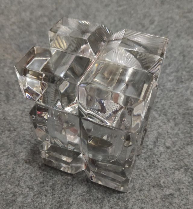 Reloj antiguo cristal año 1960