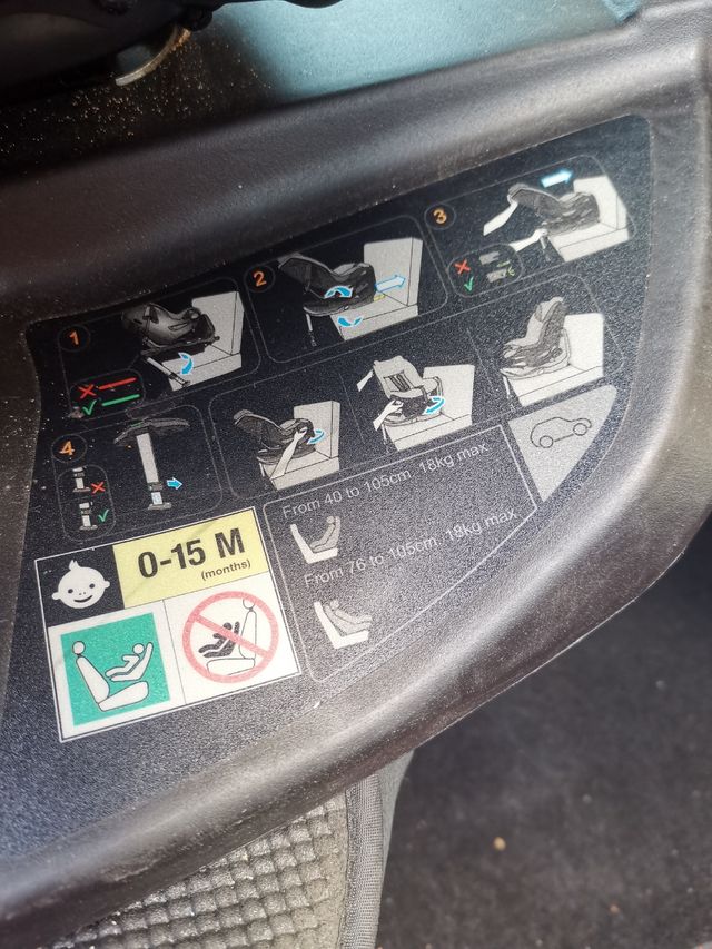 silla coche  Jane gravity 360, de 0 a 4 años.