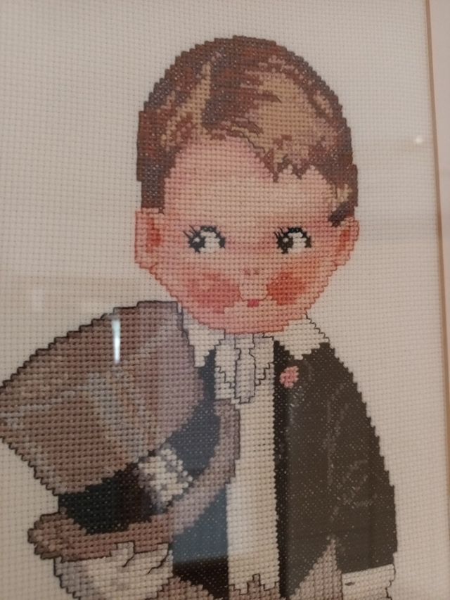 cuadro punto de cruz