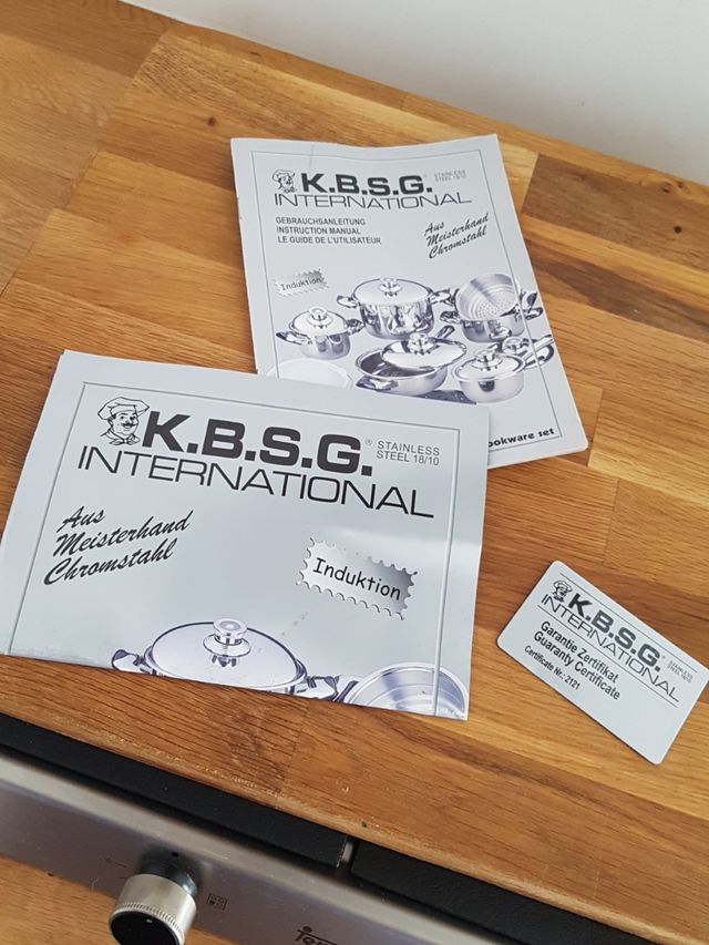 Juego de cocina a estrenar