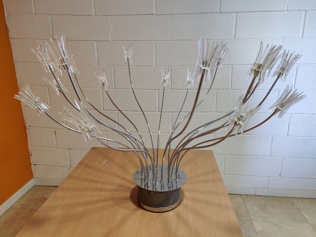 Lampara de cristal de Murano