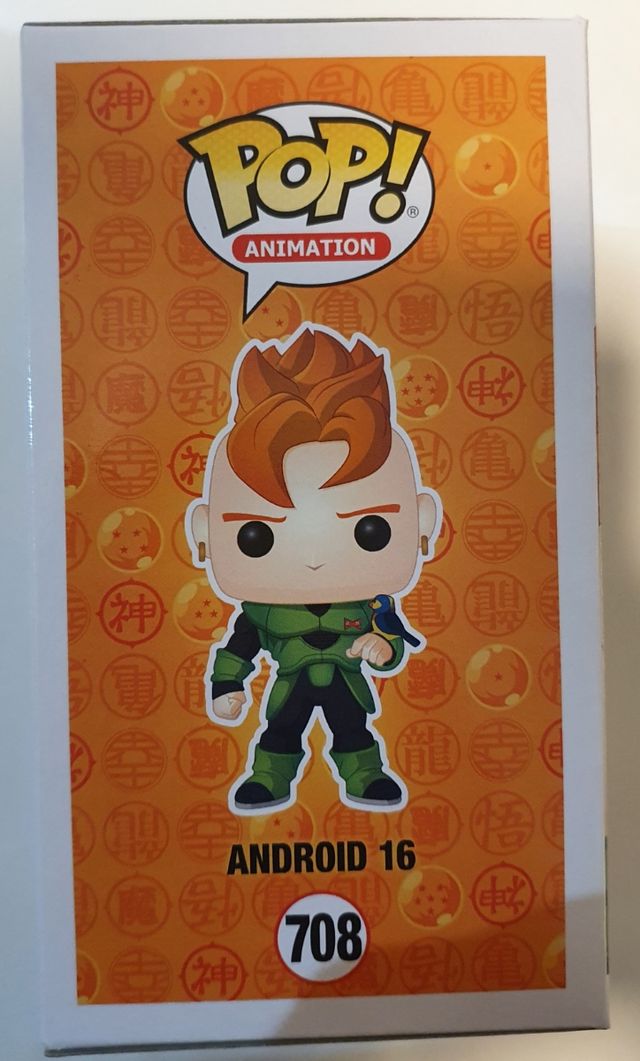 Funko Pop Android 16 Metálico Exclusivo