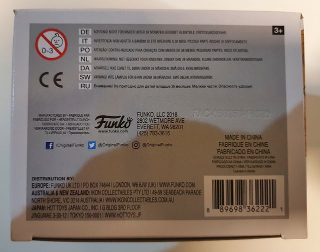 Funko Pop Thanos Orange Chrome Infinity War