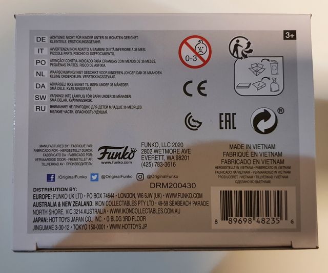 Funko Pop Whis Glows In The Dark Dragon Ball Super