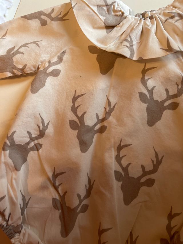 Pelele diseño ciervos T3meses