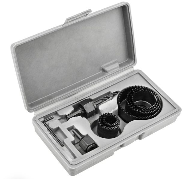 Set estuche de 8 coronas madera