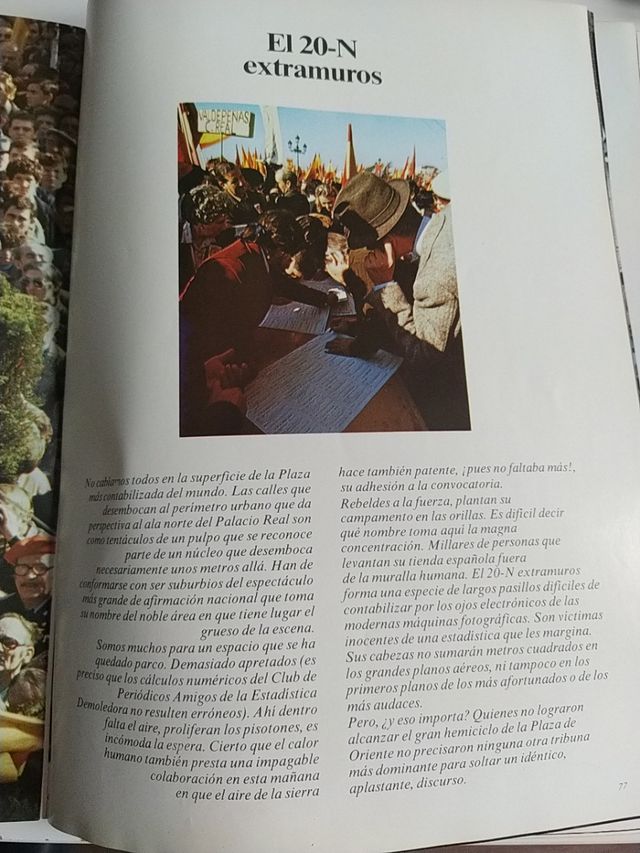 LA MANIFESTACIÓN MAS GRANDE JAMÁS CONTADA 20N