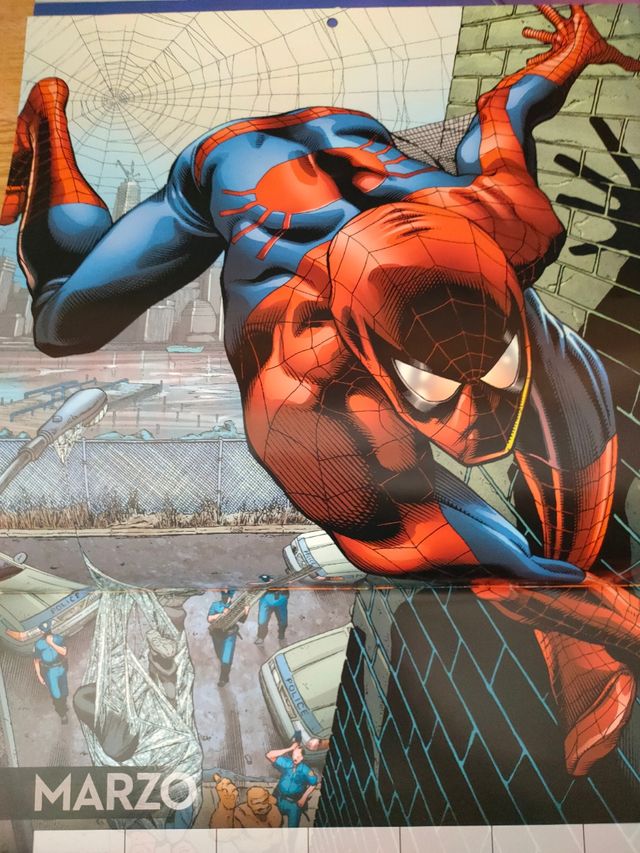 Calendario Marvel