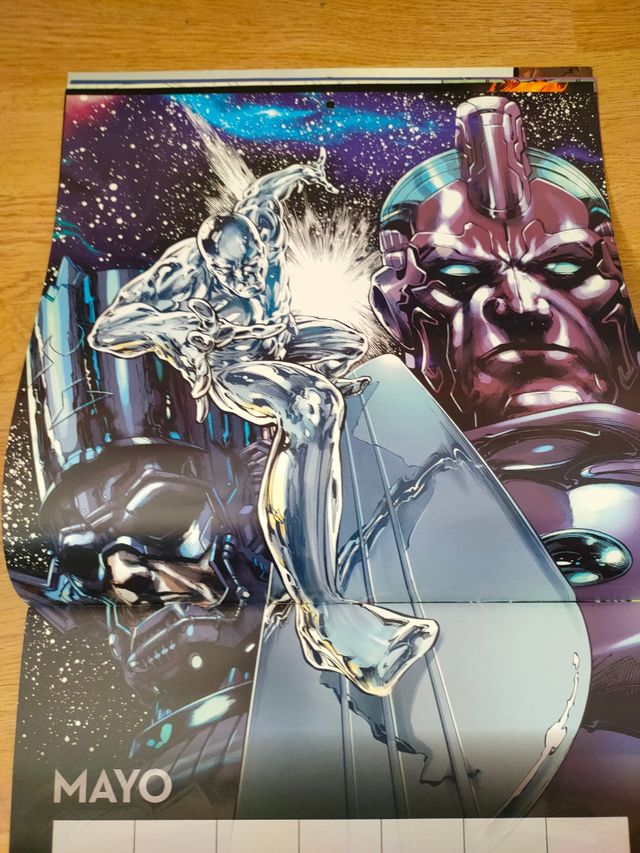 Calendario Marvel