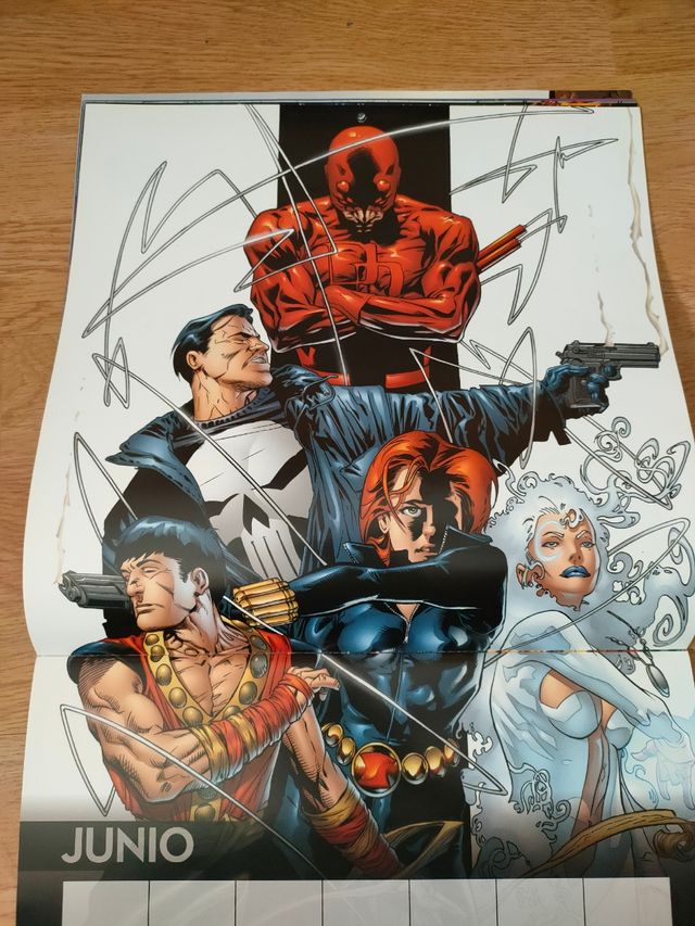 Calendario Marvel