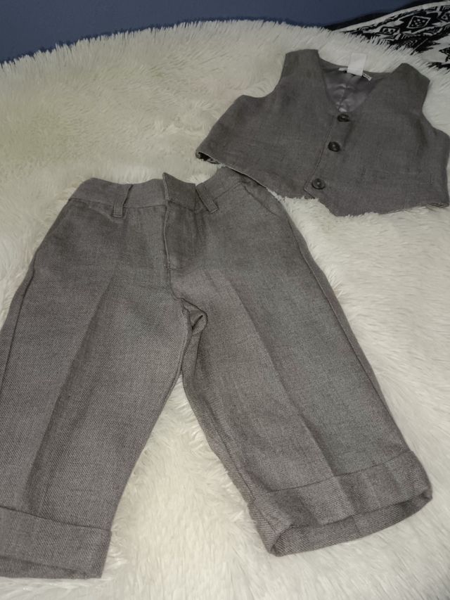 Traje de ceremonia H&M niño 74cm ( 9/12 meses ).