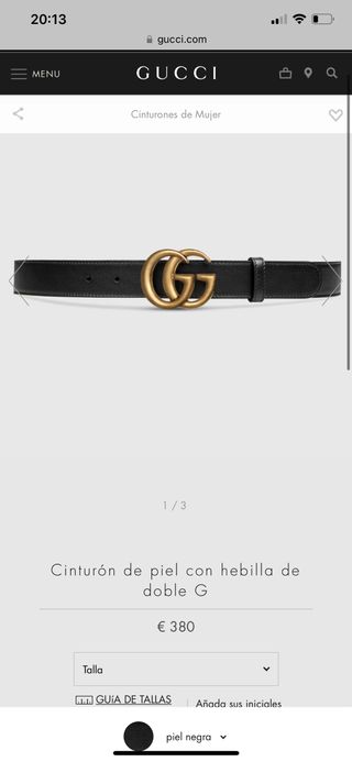cinturon gucci de mujer