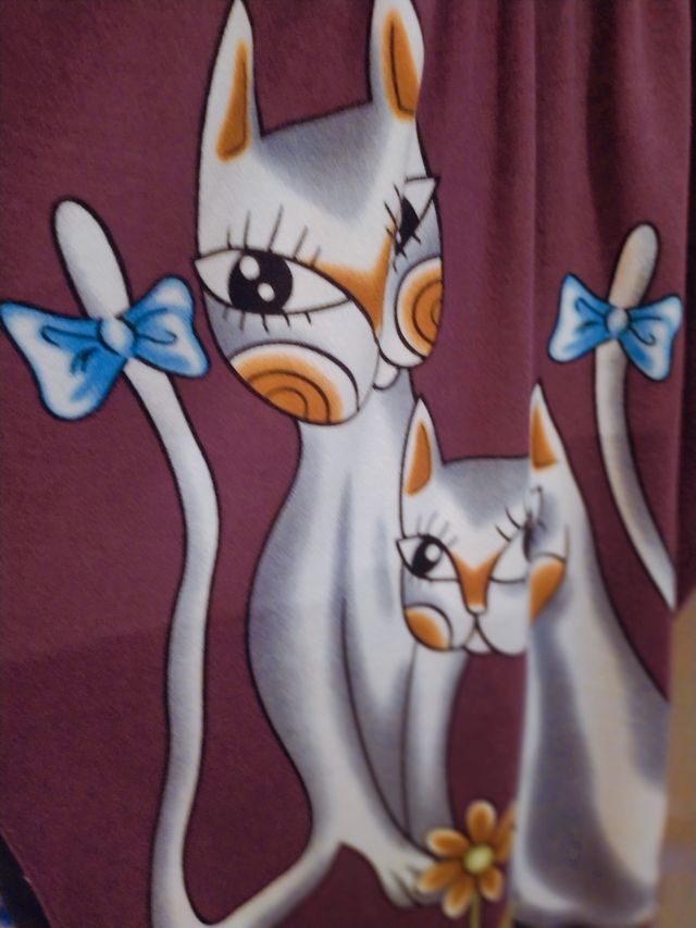 vestido punto Gatos M