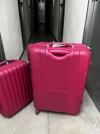 Juego 3 maletas BIBA de segunda mano por 80 EUR en Madrid en WALLAPOP