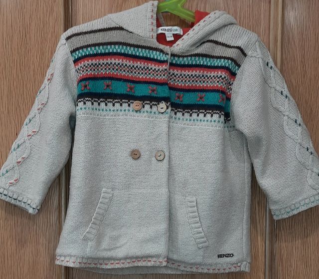 Abrigo lana Kenzo kids