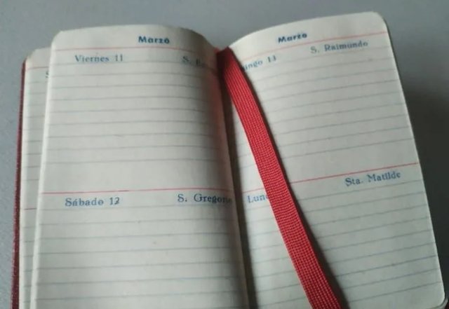 Agenda 1955, oficina agrícola. Agrónomos. Piel