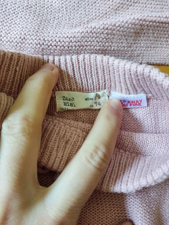 traje San Francisco bebé zara 6-9 meses