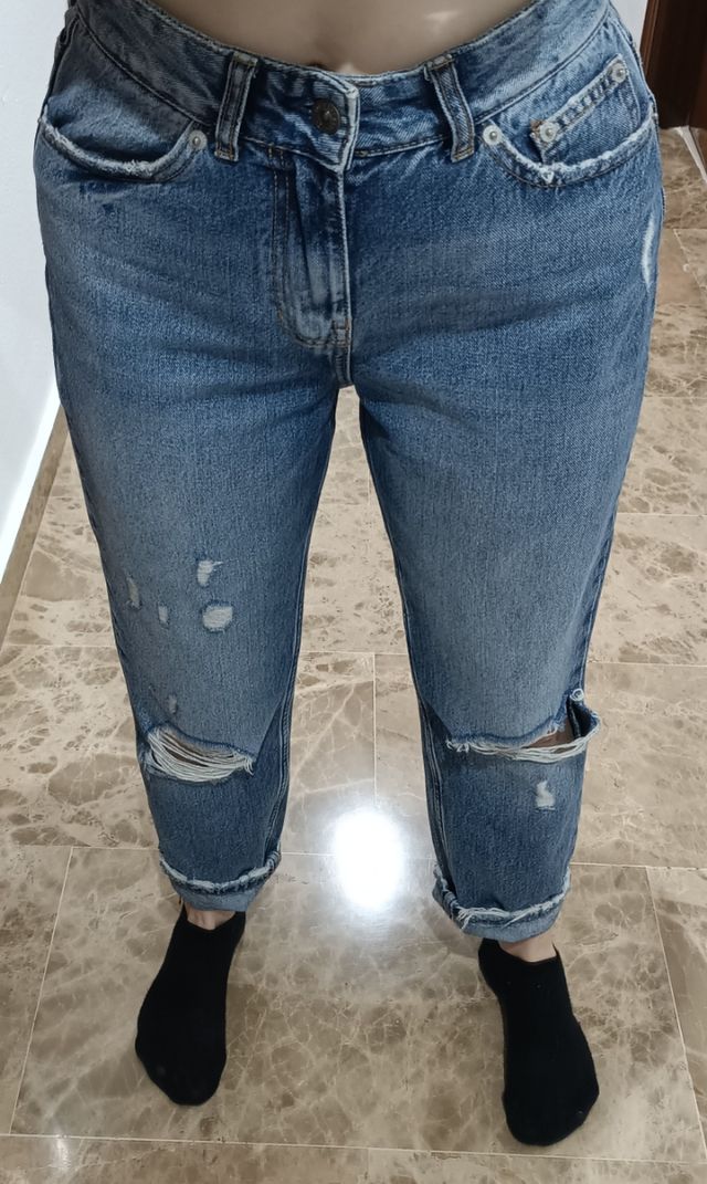 Jeans rectos mujer