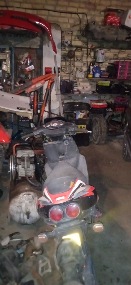 Despiece completo Aprilia Sr